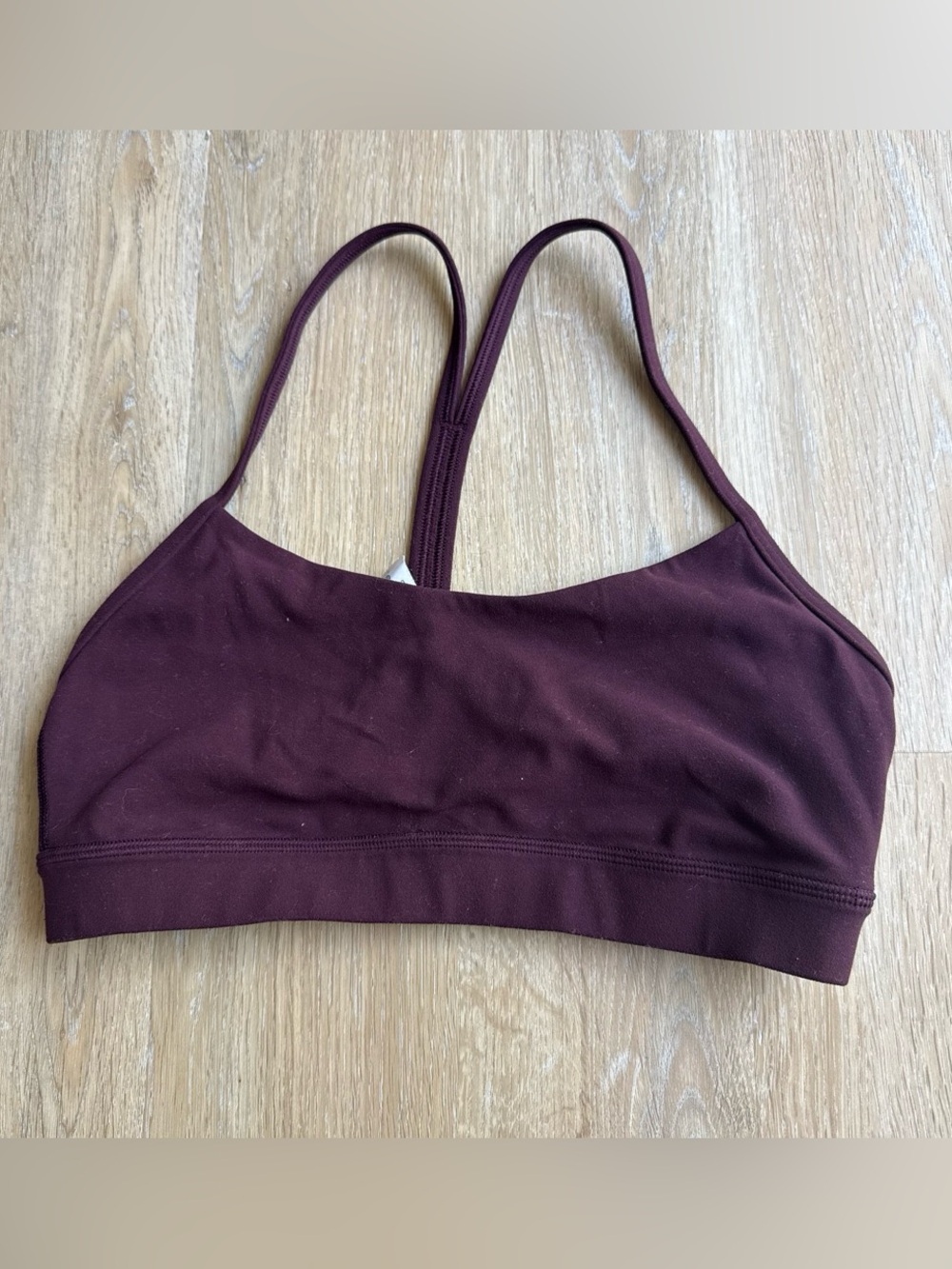 Lululemon Women's Sports Bra - Deep Burgundy XS/6